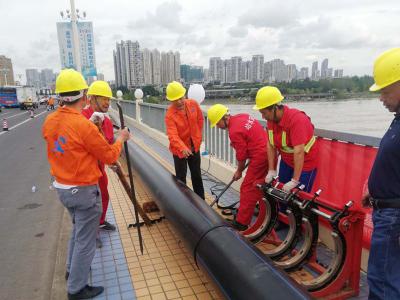 遂宁市城区PE供水管道应急抢险